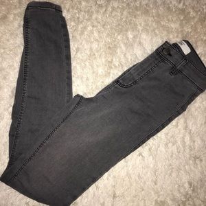 Topshop Joni gray jeans